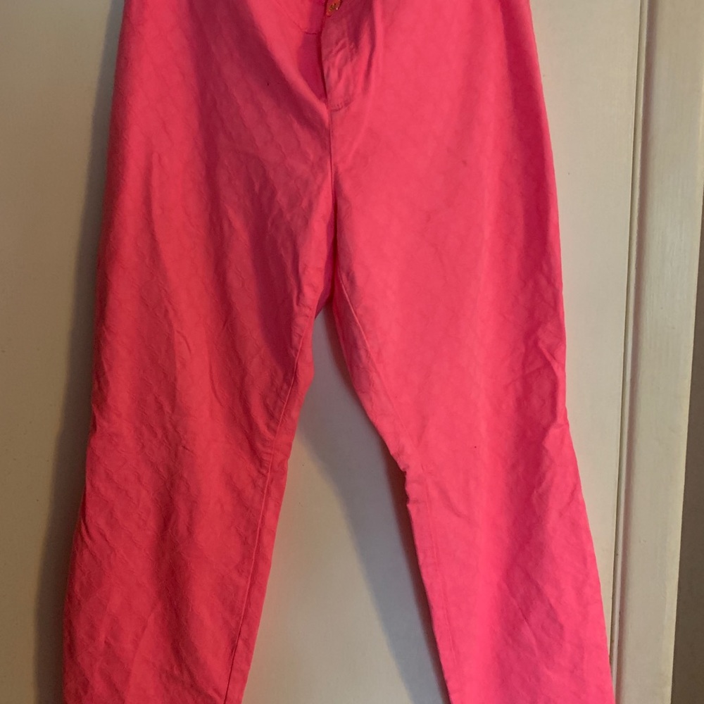 Lilly Pulitzer pink Kelly pants